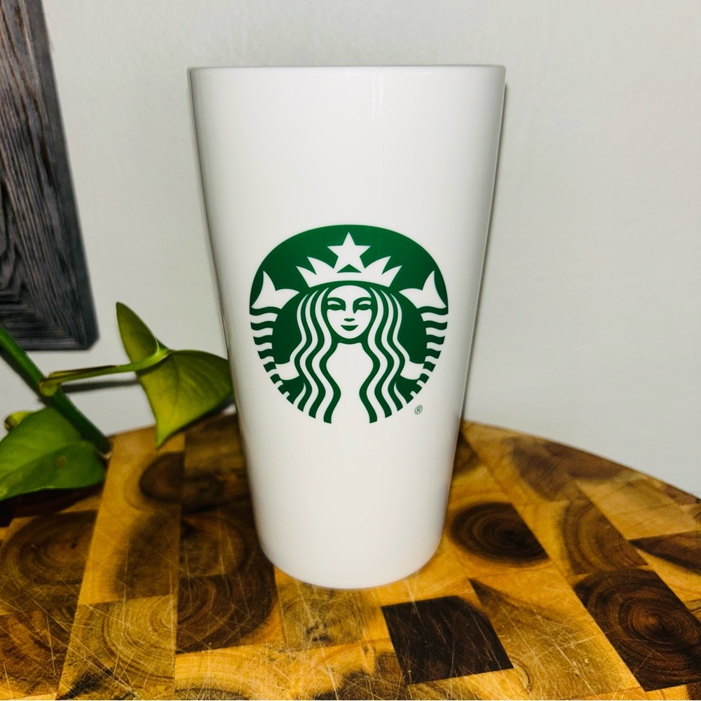 Starbucks travel tumbler 2019 white 12oz - No lid